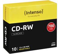 CD-RW 8010 INT-S - CD-RW 700MB/80min, 10 Slim Case