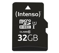 INTENSO 3423480 - Scheda di memoria MicroSDHC 32 GB, Intenso Classe 10 - UHS-1