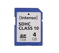 INTENSO 3411450 - Scheda di memoria SDHC 4GB, Intenso Class 10