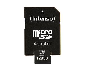 Intenso 3413491 128 GB MicroSDXC Classe 10 25 MB/s Resistente agli urti A prova