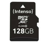 Intenso 3413491 memoria flash 128 GB MicroSDXC Classe 10 (128GB Intenso MicroSD Card with adapter Class 10)