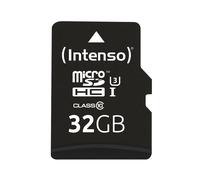 Intenso 3433480 memoria flash 32 GB MicroSDHC UHS-I Classe 10 (32GB Intenso U3 Pro MicroSD Card) NEW
