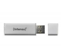 Intenso 3521483 32 GB USB tipo A 2.0 28 MB/s Cuffia Argento Alu Line triple pack
