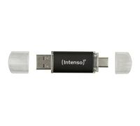 Intenso Twist Line 32 GB - Chiavetta USB Dual 3.2 Gen 1x1, USB-C e USB-A, 70 MB/s, antracite