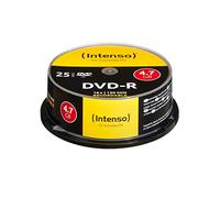 DVD-R4,7 INT25 - Intenso DVD-R 4,7GB, campana per CD da 25 pezzi