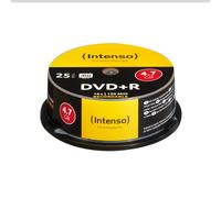 Intenso 4111154 DVD-R 4.7 GB, 25 Pezzi [L'imballaggio può variare]