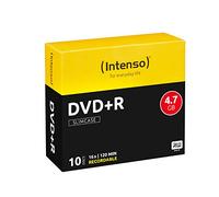 DVD+R4,7 INT10 - Intenso DVD+R 4,7 GB, confezione da 10 pezzi