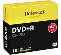 Intenso 4111652 DVD+R vergine 4.7 GB 10 pz. Slim case