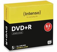 Intenso 4311245 DVD+R DL vergine, 8,5 GB, 5 pezzi