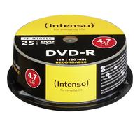 Intenso 4801154 DVD-R vergine 4.7 GB 25 pz. Torre stampabile