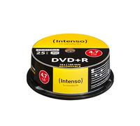 Intenso 25 Dvd+r 4.7gb 16x Stampabile One Size Clear