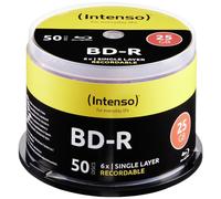 Intenso 5001115 Blu-ray BD-R SL vergine 25 GB 50 pz. Torre