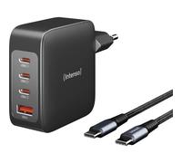 Intenso 7814010 W140A3C + C520C black Caricatore USB 140 W 3x USB-C ®, 1x 2 USB