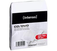 Intenso 9001304 CD/DVD Paper Sleeves Empty White 100 (CD)