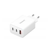 INTENSO ALIMENTATORE FAST 65W 1 ENTRATA USB A + 2 ENTRATE USB C GAN