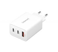 Intenso 1x USB-A auf 2x USB-C GAN Adapter weiß