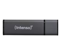 INTENSO 3521491 - USB stick, USB 2.0, 64 GB, linea in alluminio antracite