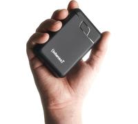 Intenso B10000-10.000 mAh Powerbank, batteria aggiuntiva portatile, USB-C & 2 X USB-A, indicatore di stato LED, testato in Germania, nero