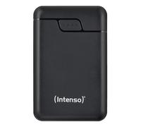Intenso B10000-10.000 mAh Powerbank, batteria aggiuntiva portatile, USB-C & 2 X USB-A, indicatore di stato LED, testato in Germania, nero