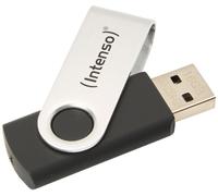 Intenso Basic Line - Chiavetta USB da 16 GB - Pendrive USB 2.0, Silver/Black