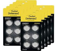 INTENSO BATTERIE CR 2032 PACK 60 PZ (10 x 6pz), SHIPPING FRIENDLY PACKAGING NEW