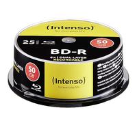Intenso Blu-Ray 50GB, 6X Speed, Recorcable - 25pcs Cake Box