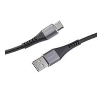 Intenso Cavo di ricarica da USB-A a USB-C, 1 m, 3 A | Cavo dati e ricarica da 480 Mbit/s per Samsung, iPhone e Xiaomi, robusto cavo di ricarica per tablet, Quick Charge 3.0