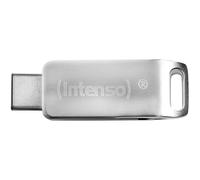 Intenso cMobile Line 64 GB - Chiavetta USB 3.2 Gen 1x1 USB-C & USB-A, Argento