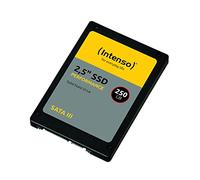 Intenso Disco rigido interno SSD SATA III da 2,5", 250 GB, 550 MB/secondo, disco rigido nero