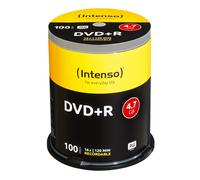 Intenso DVD+R 4,7GB 16x Speed, Confezione da 100 100er Spindel DVD+R (DVD)