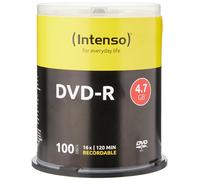 Intenso DVD-R 4,7GB 16x Speed, Confezione da 100 100er Spindel DVD-R (DVD)