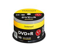 DVD+R4,7 INT50 - Intenso DVD+R 4,7 GB, scatola da 50 pezzi