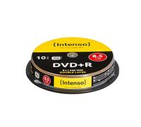 DVD+R8,5 INT10 - Intenso DVD+R 8,5 GB, confezione da 10 pezzi, doppio strato