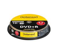 Intenso DVD + R 8.5GB DL Print.10 Cake Box Double - Confezione da 10