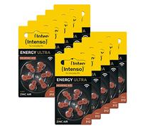 INTENSO 7504436M - Batteria per apparecchi acustici, zinco-aria, 7,9x3,6 mm, Aid 31