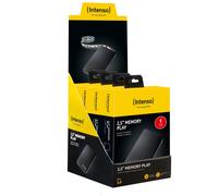 Intenso Hard Disk Esterno 1TB USB 3.0 2.5" Nero