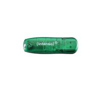 Intenso INT-3502460 Memory Stick Rainbow Line USB, 8 GB, Verde