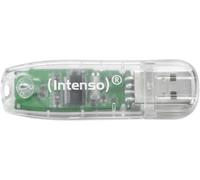 Intenso Rainbow Line unitÃ flash USB 32 GB USB tipo A 20 Trasparente 32GB Intenso Rainbow Line USB 20 Flash Drive Transpa
