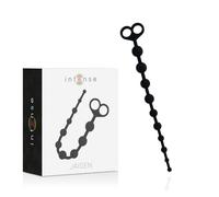 Plug anale nero a forma di catena anale, Larghezza 90 mm, Lunghezza 225 mm, Profondità 55 mm, Dipartimento Couple, Poids 0.112 Kg, Colore Nero