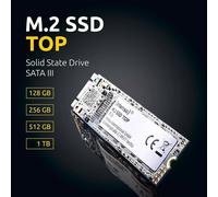 Intenso M.2 SSD M.Pc Mac interno SATA III Top , 512 GB, 520Mb/s Nuovo