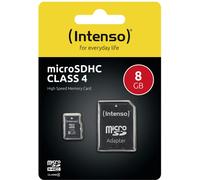 SD MicroSD Card 8GB Intenso i
