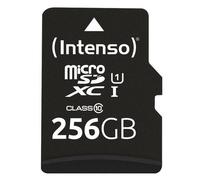 INTENSO MEMORY CARD MICRO SD 256GB UHS-I PREMIUM UP TO 90 MB/S