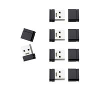 Intenso Micro Line 64 GB USB Stick 5er Pack - Mini USB 2.0 Memory Stick - Compact Data Carrier for PC, Laptop, Car & TV - Black 5X 64 GB
