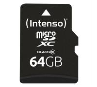Intenso 64GB MicroSDHC memoria flash Classe 10 ( 3413490 )