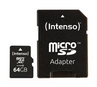 Intenso Micro Sdhc 64Gb Classe 10 + Adattatore Sd