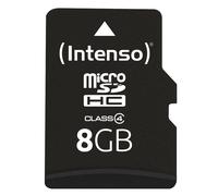 Intenso microSDHC Card 8GB Cl4 NUOVO