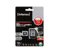 Intenso microSDXC 64GB C10 UHS-I Professional + adatt. 3433490