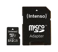 Intenso microSDXC Cards 512GB C10 UHS-I Premium + adattatore 3423493