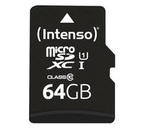 INTENSO 3424490 - Scheda di memoria MicroSDXC 64 GB, Intenso Classe 10 - UHS-1
