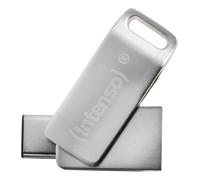 Intenso cMobile Line 64 GB - Chiavetta USB 3.2 Gen 1x1 USB-C & USB-A, Argento